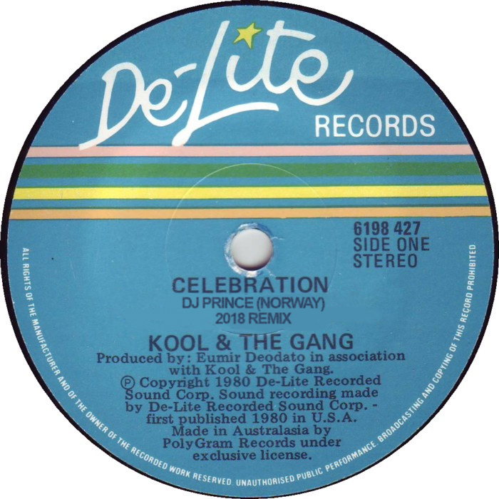 Kool & The Gang - Celebration (DJ Prince 2018 Remix)
